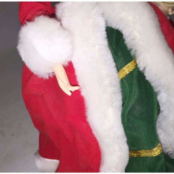 BRINN'S 1986 Musical Collectibles DOLL WHITE CHRISTMAS Red 12'' - Picture 4 of 9